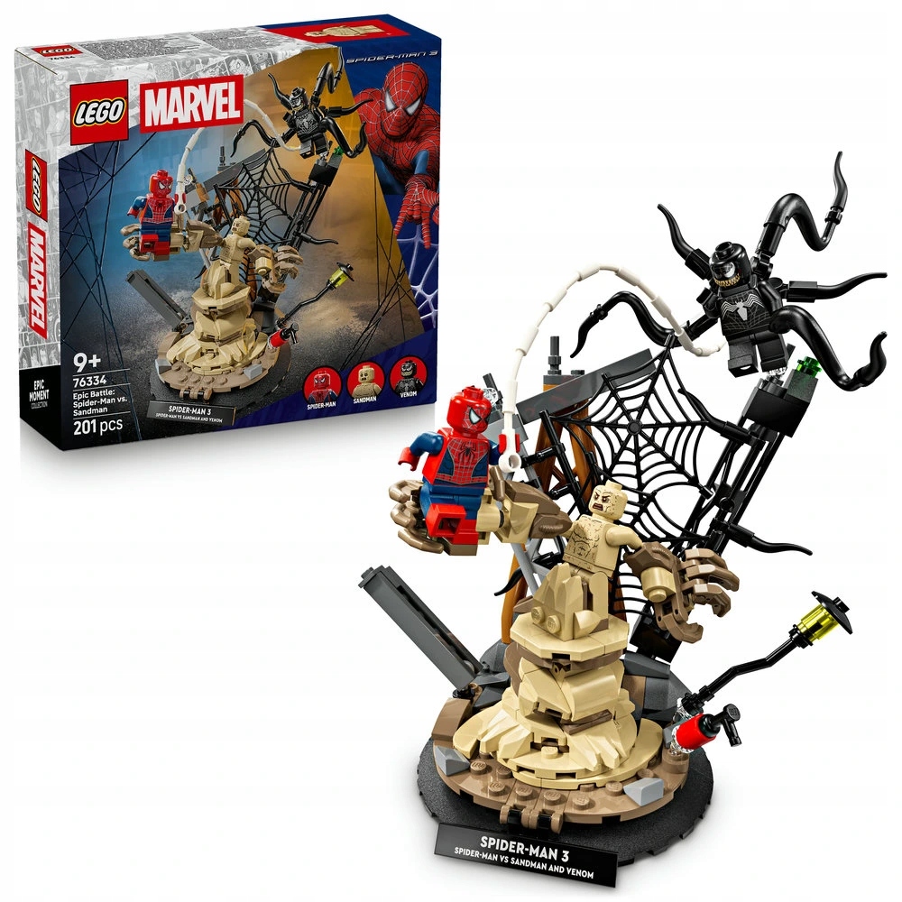 Lego Marvel 76334 Epický souboj: Spider-Man vs. Sandman