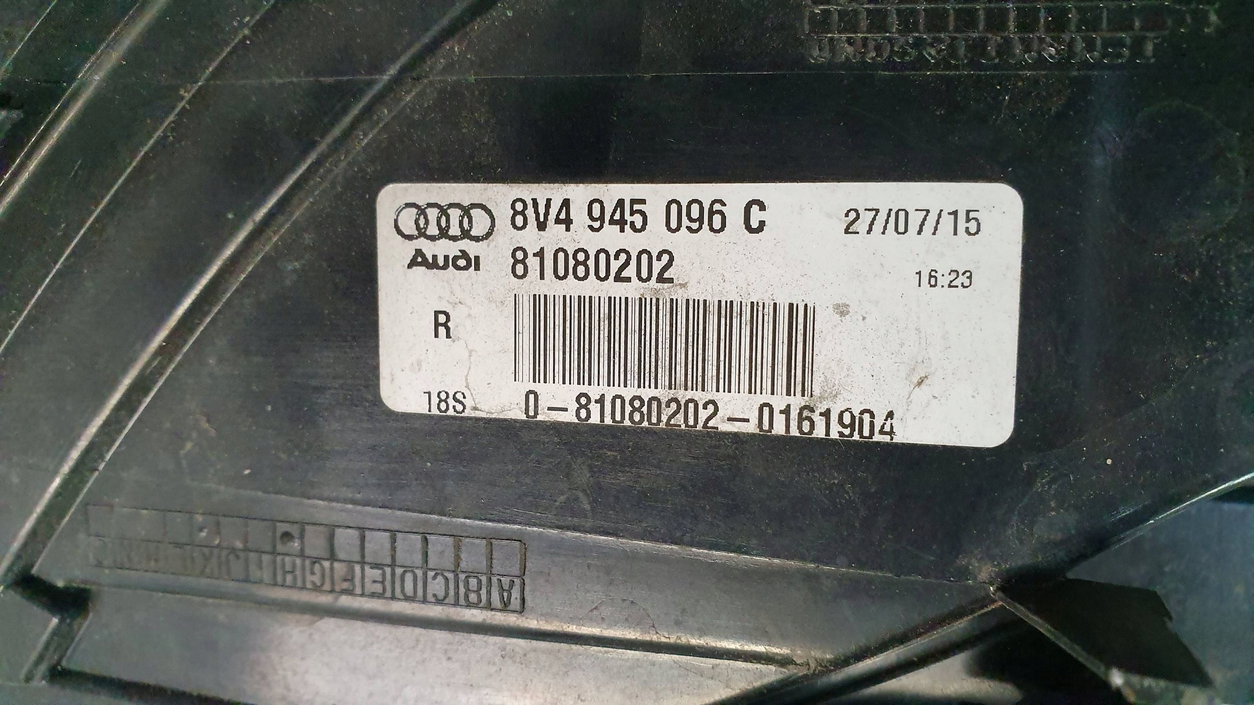 light rear part right AUDI A3 13- 8V4945096C