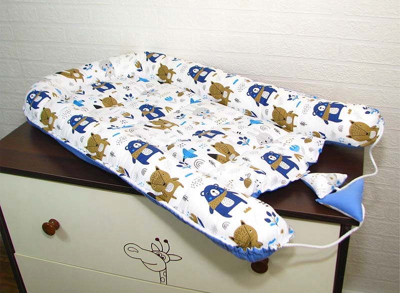 Kokon niemowlęcy, kojec dwustronny, gniazdo 2w1 Bohater / Bajka brak