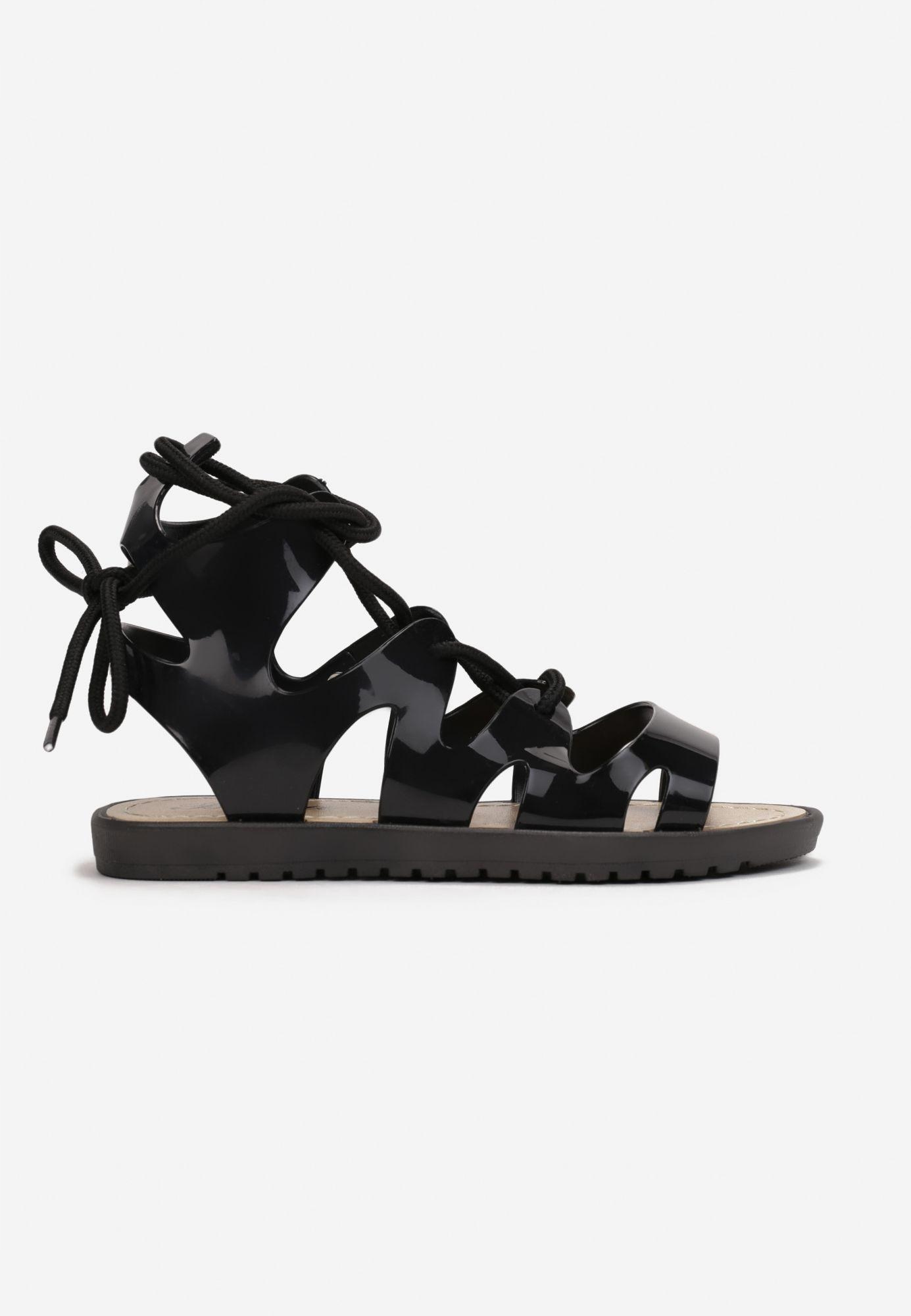 

Born2Be Czarne Sandały 33 Guma Casual