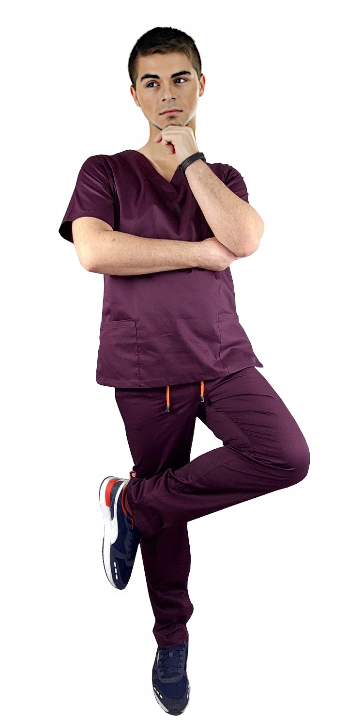 

Komplet medyczny męski elastyczny śliwka roz.M