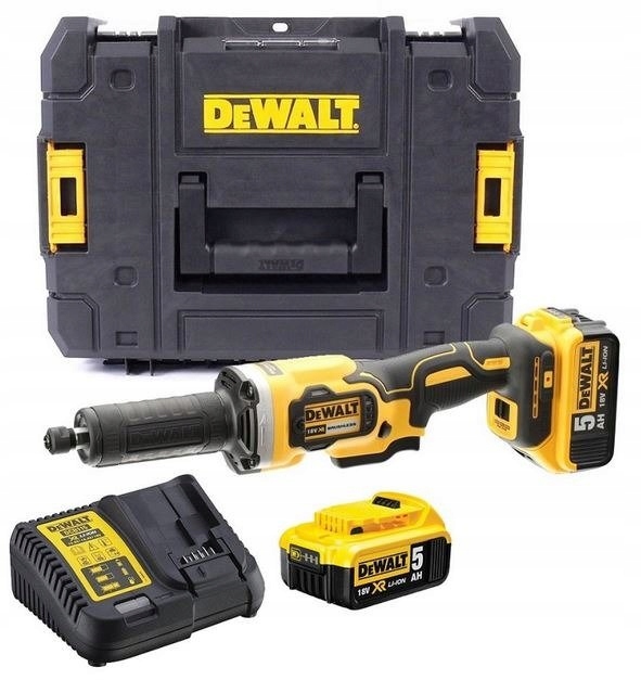 Szlifierka prosta 18V 2x 5,0Ah DeWALT DCG426P2