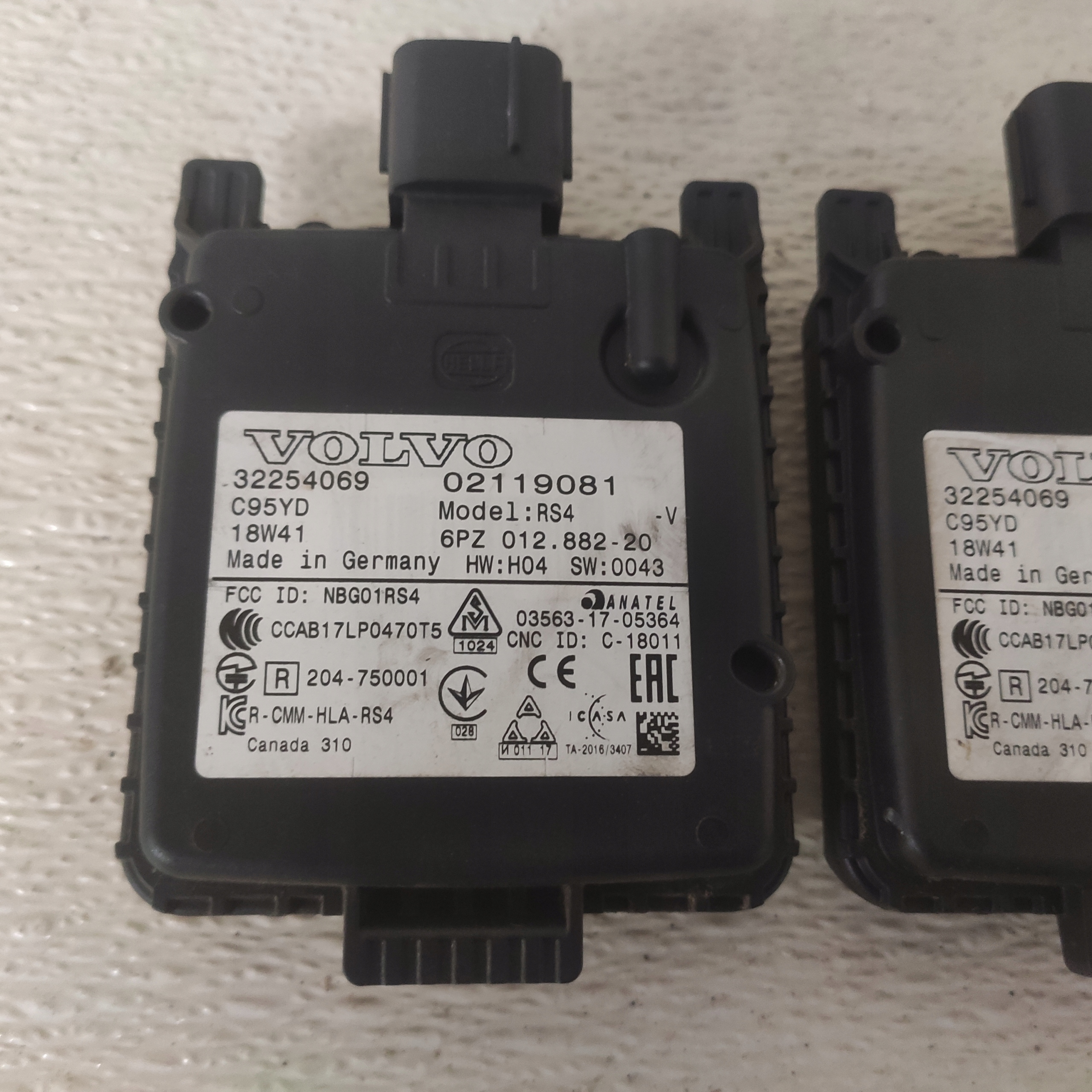 VOLVO XC40 2018 Sensor MARTWEGO POLA RADAR BLIS 32254069