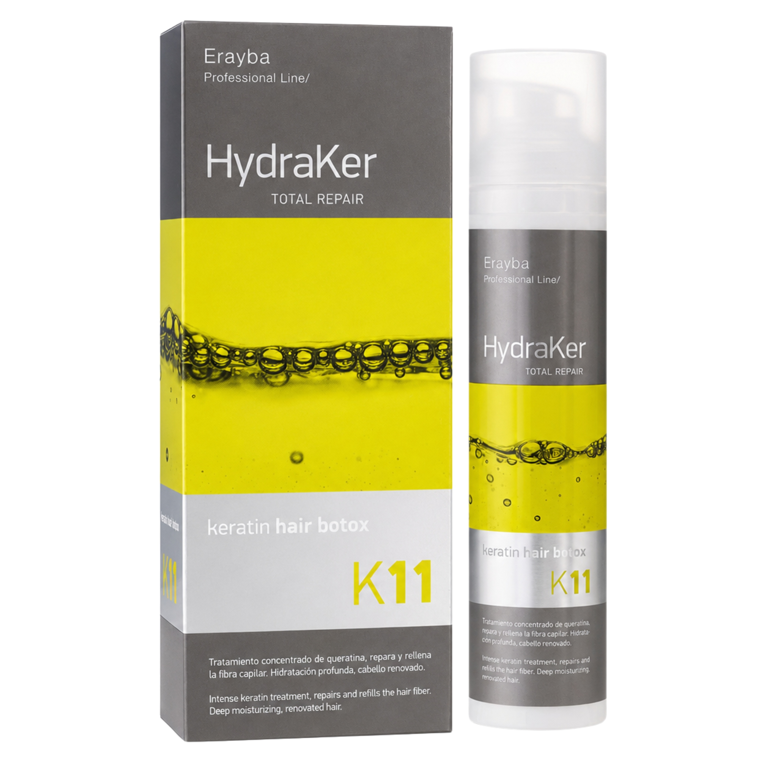 Kuracja keratynowa do włosów Regenerująca Erayba K11 Keratin Hair Btx 100ml