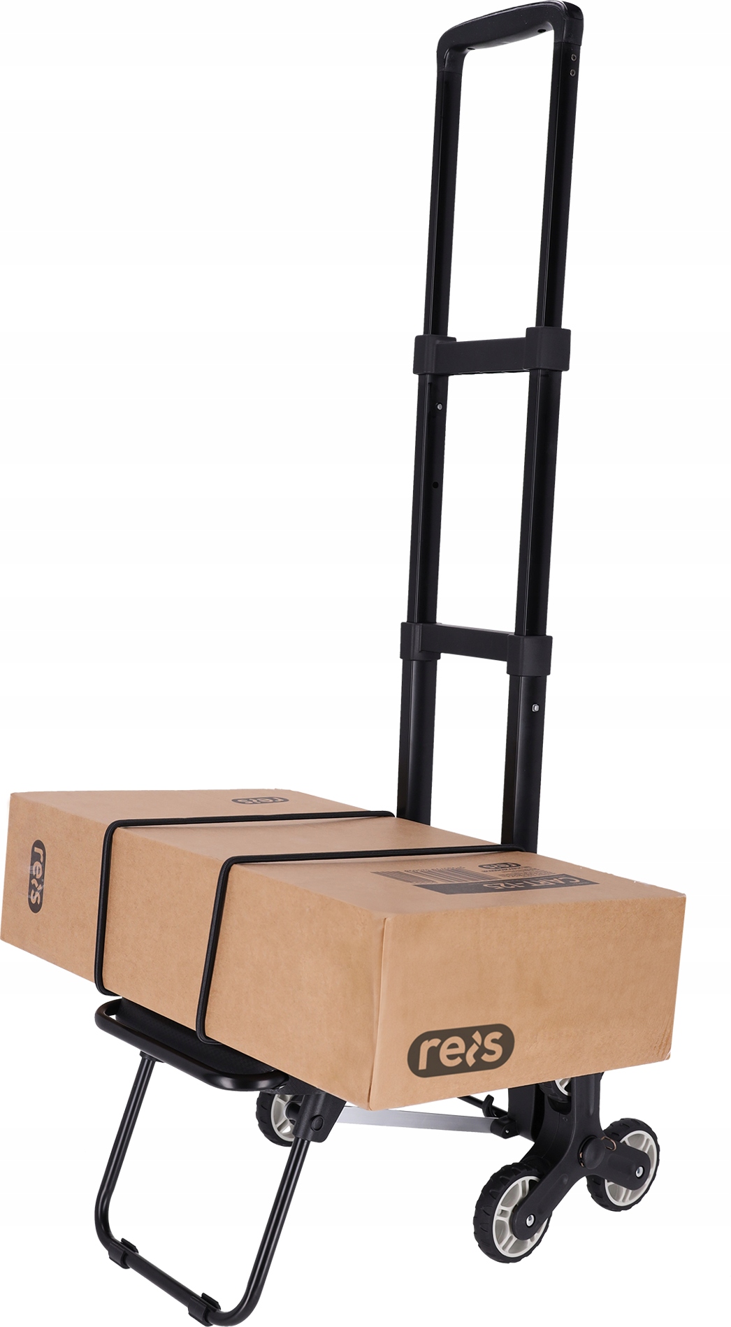 Skládací přepravní vozík pro stoupání po schodech 40 kg