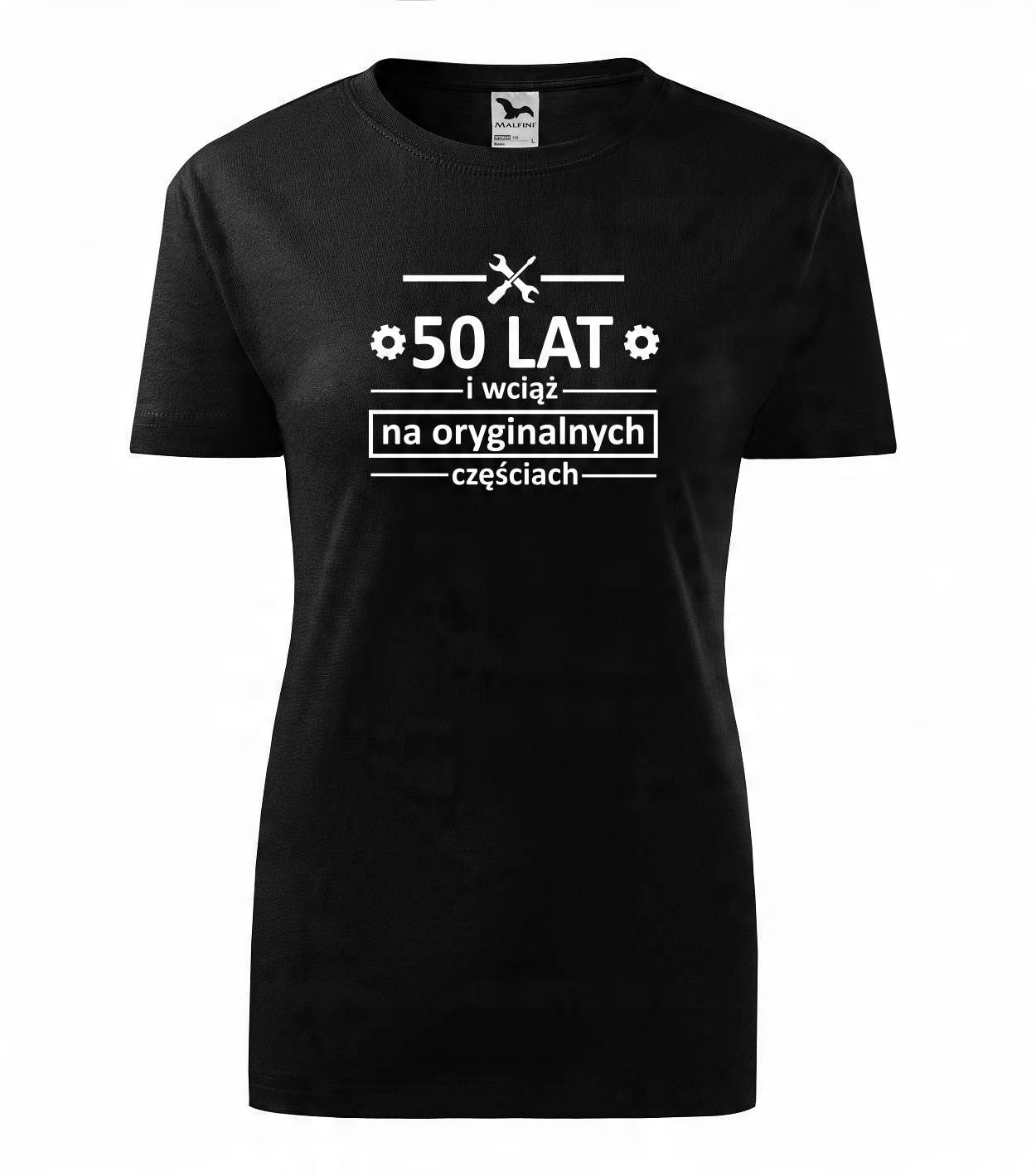 

Koszulka T-shirt 50 lat urodziny oryginal damska