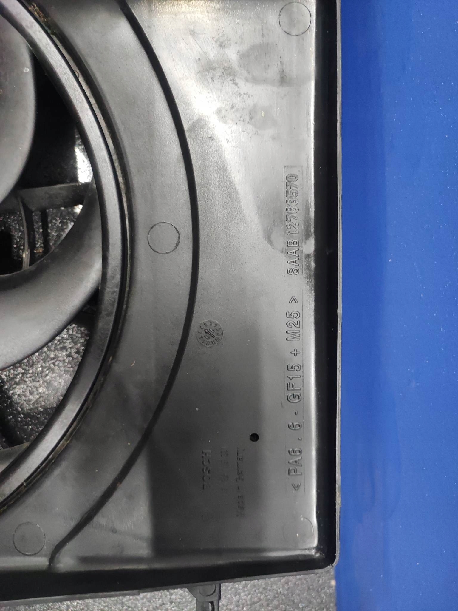 Saab 9-3 OE 24410989 vrtule ventilátor chladiče