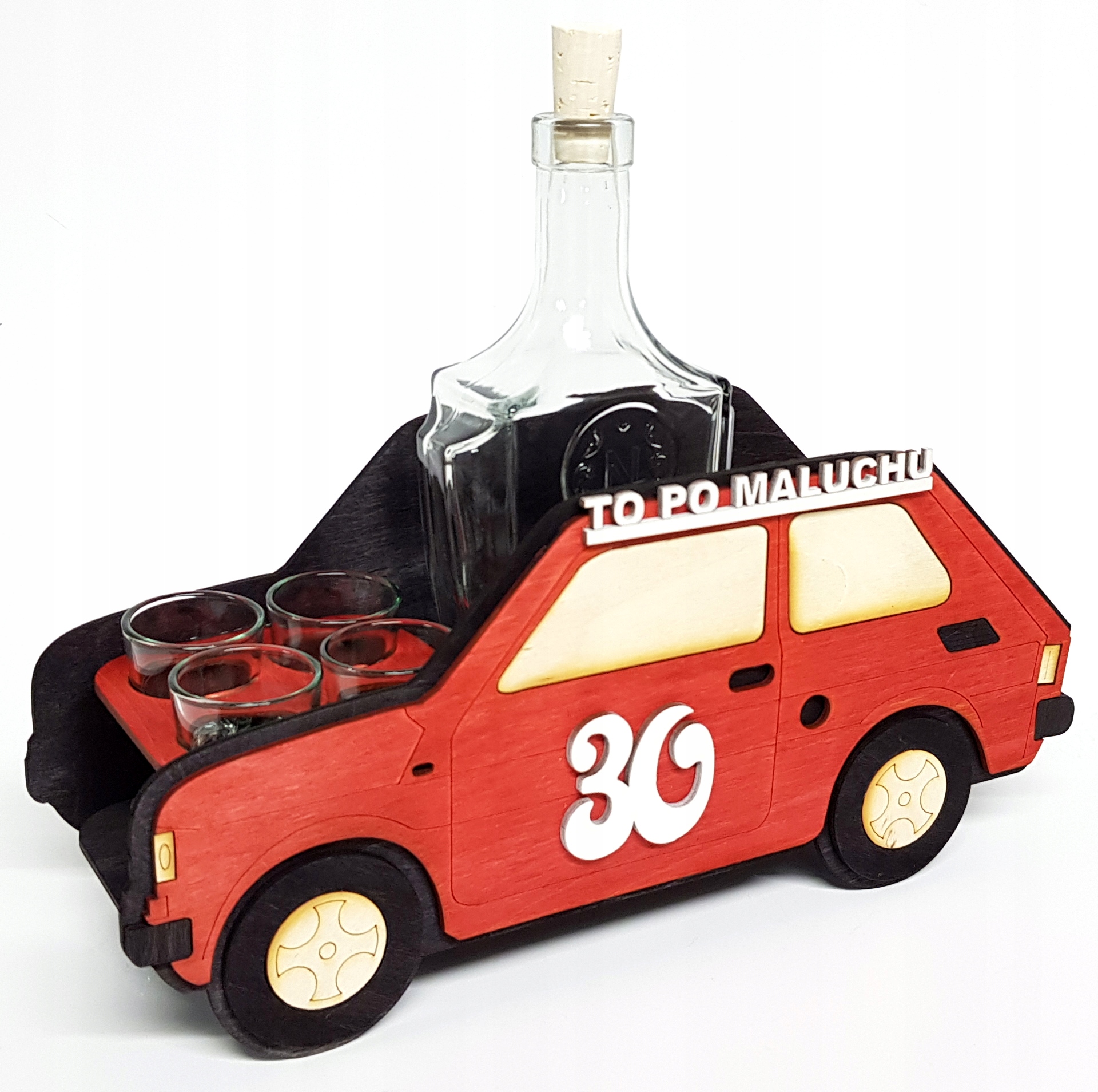 

Na 30 Urodziny Maluch Fiat 126 P Karafka