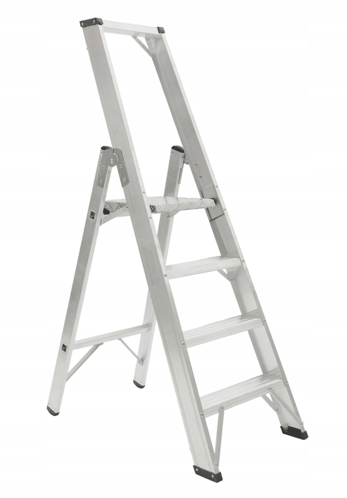 Alve Schodíky jednojstranné hliníkové 9304 Profi Plus 4 stupne 85 cm