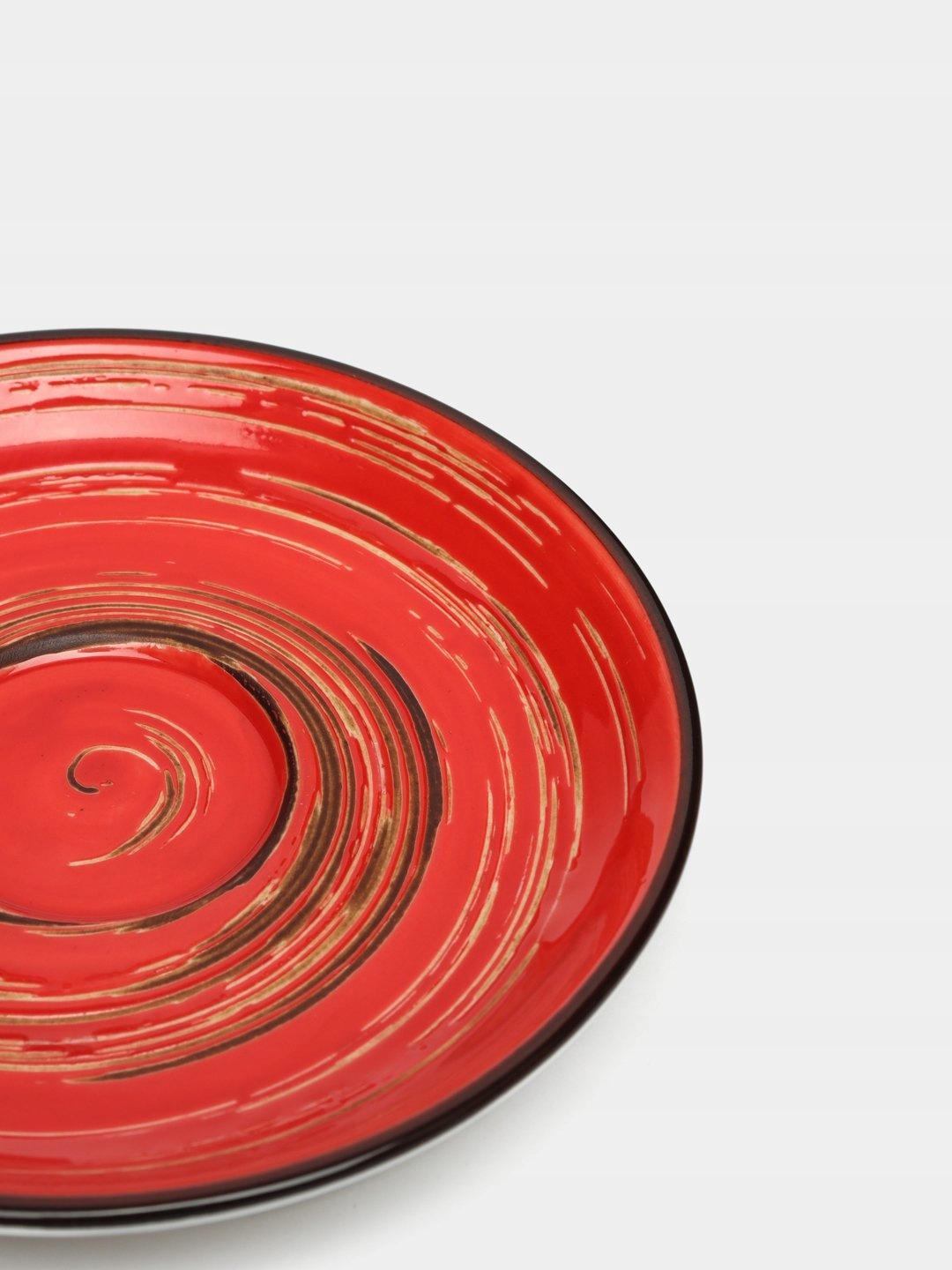 Filiżanka do espresso 75 ml ze spodkiem 11 cm Wilmax porcelanowa czerwona Kod producenta Filiżanka do espresso czerwona WL-669233/AB