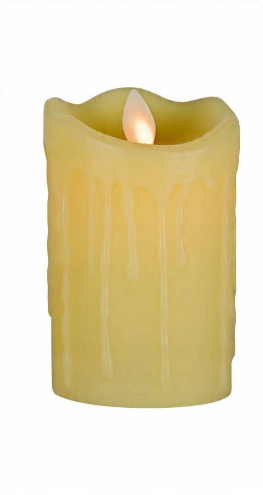

Świeca Znicz Led Wosk Ruchomy Płomień 8cm Baterie