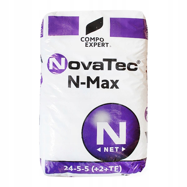NovaTec N-Max 24-5-5, 25KG nawóz azotowy do trawy długo działa