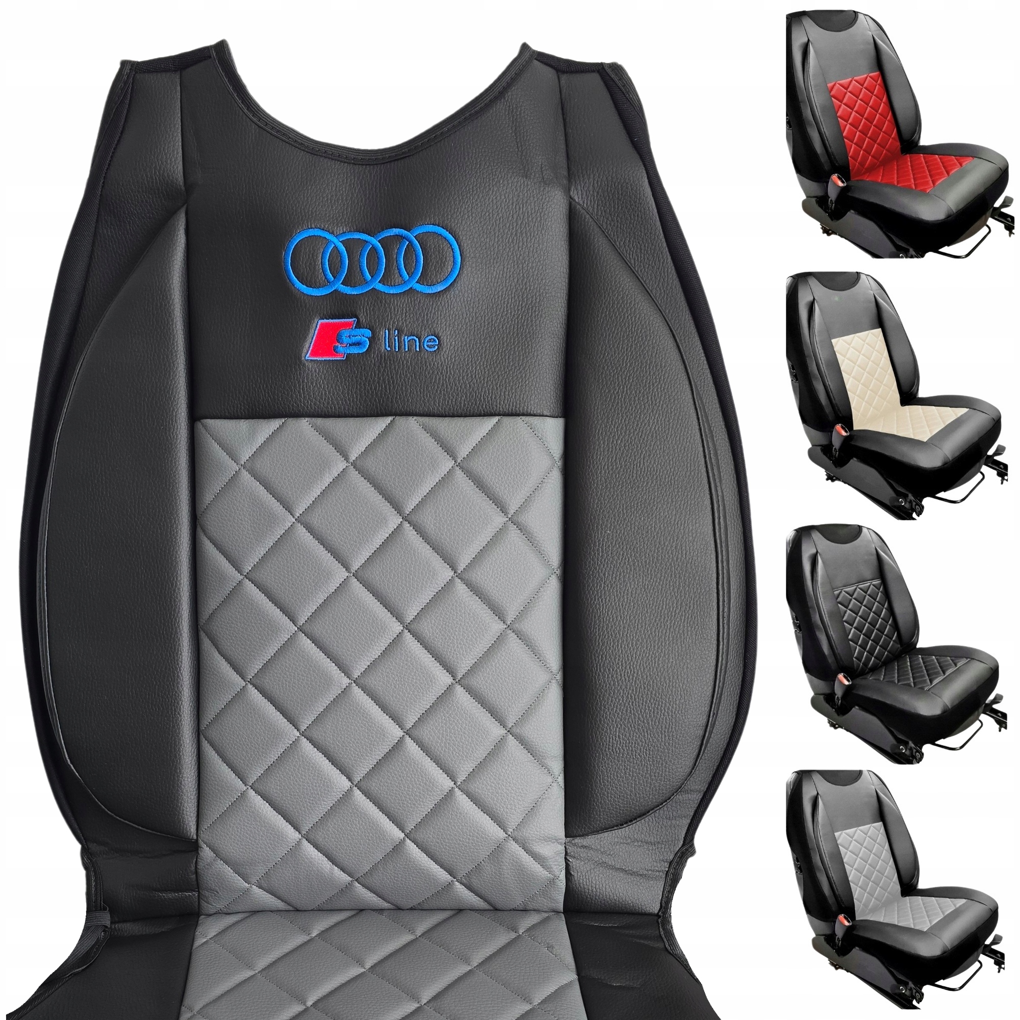 Poťah Na Autosedačku Audi Logo S Line Všetky Modely Koža