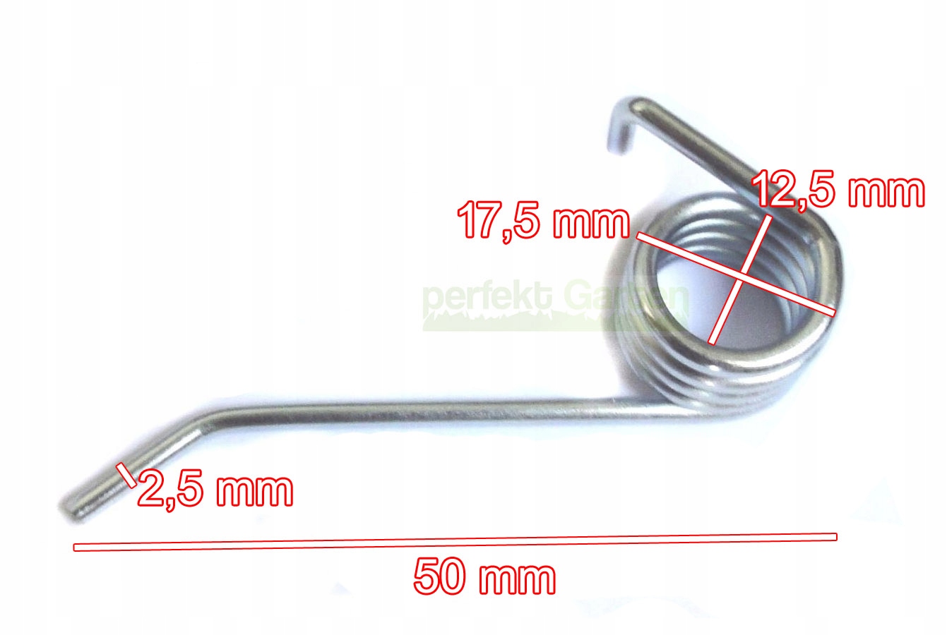 sprężyna do wertykulatora NAC LRP40-196L-TX