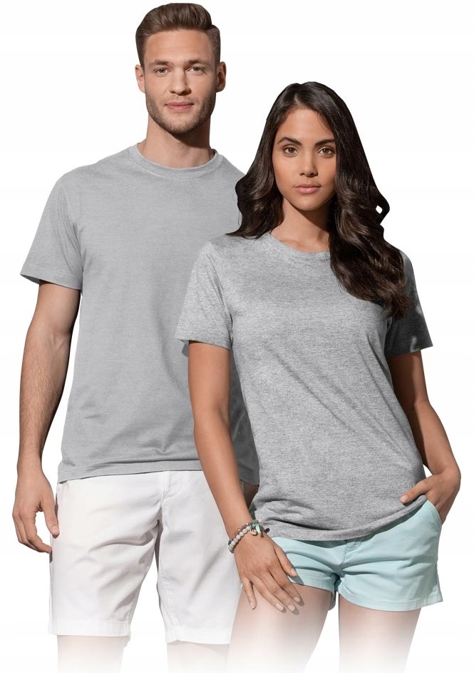 

T-shirt Koszulka Bawełniana Szara ST2000 Roz.s