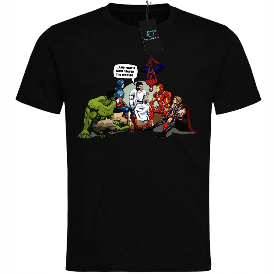 

Koszulka Marvel Avengers Jezus Hulk Thor World L