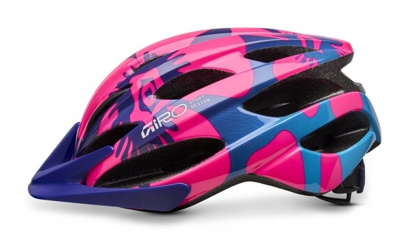 Kask Giro Raze pink flowers roz. Uni 50-57