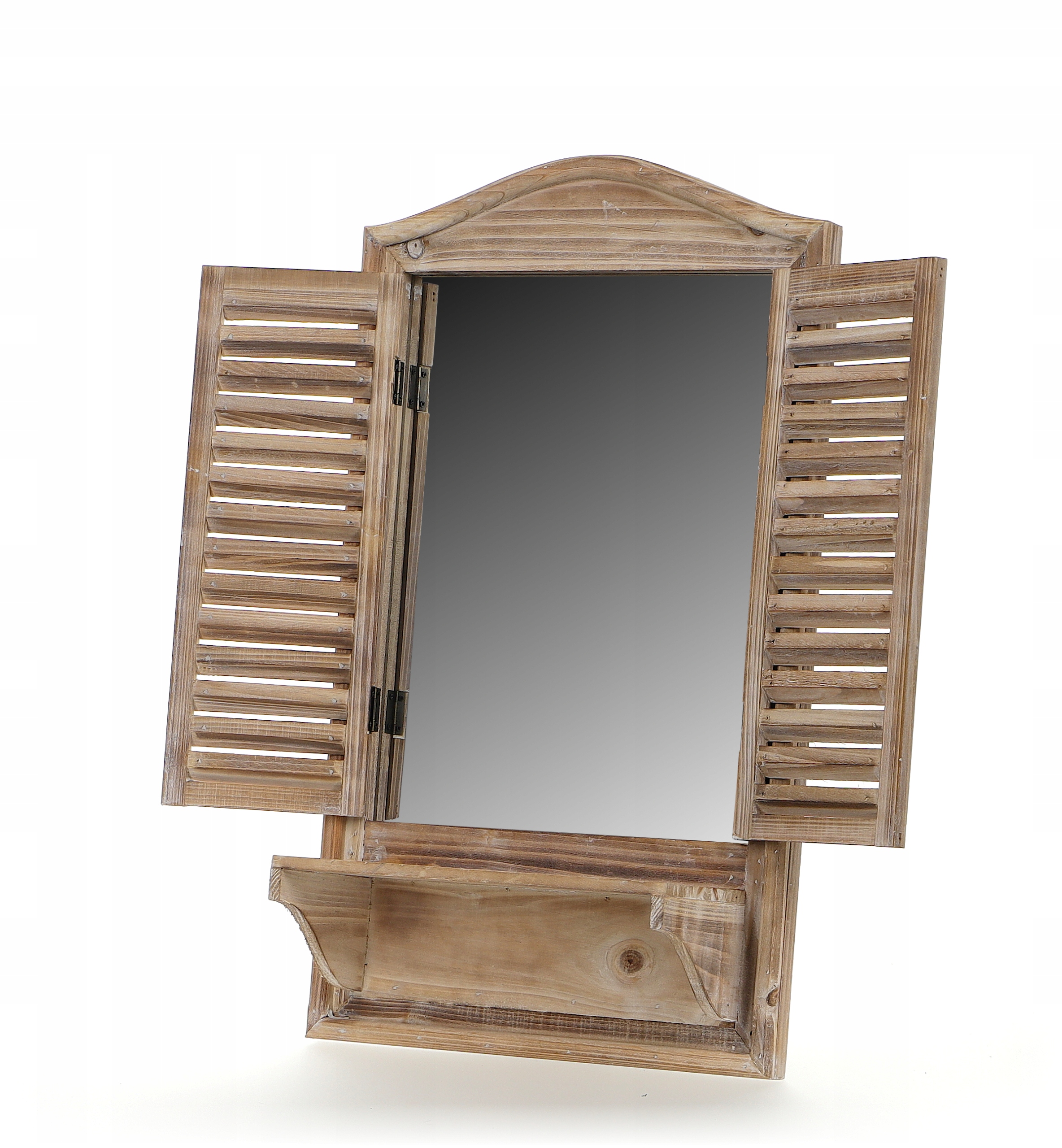 

Lustro Z Okiennicami W Drewnianej Ramie 40x69,5cm