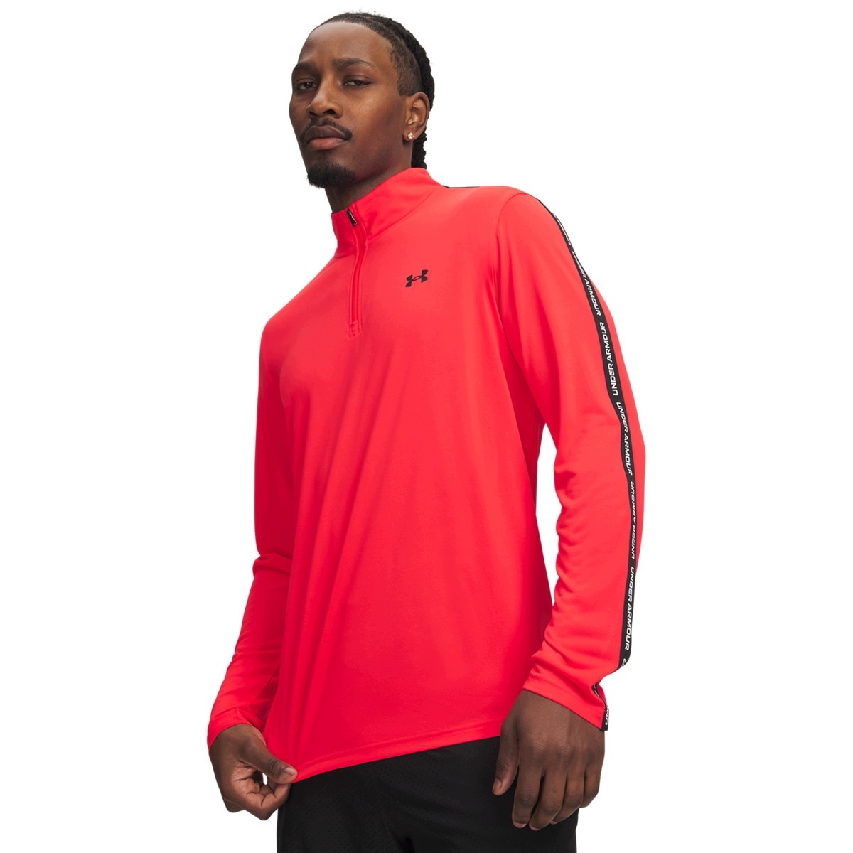 Męska bluza treningowa Under Armour Ua Tech Taping 1/2 Zip Czerwony L