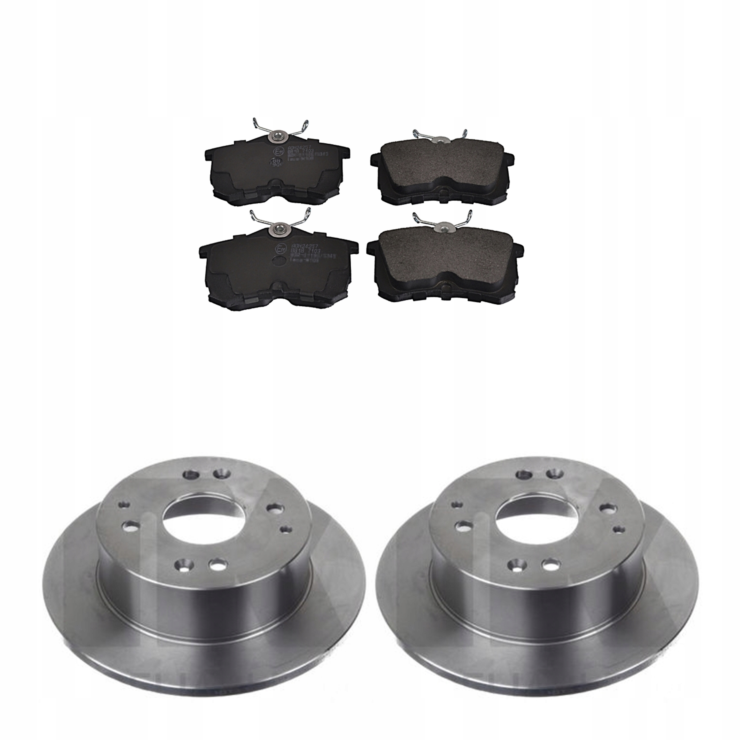Kotouče zadní brzdové destičky Honda Accord VI 6 1998-2002