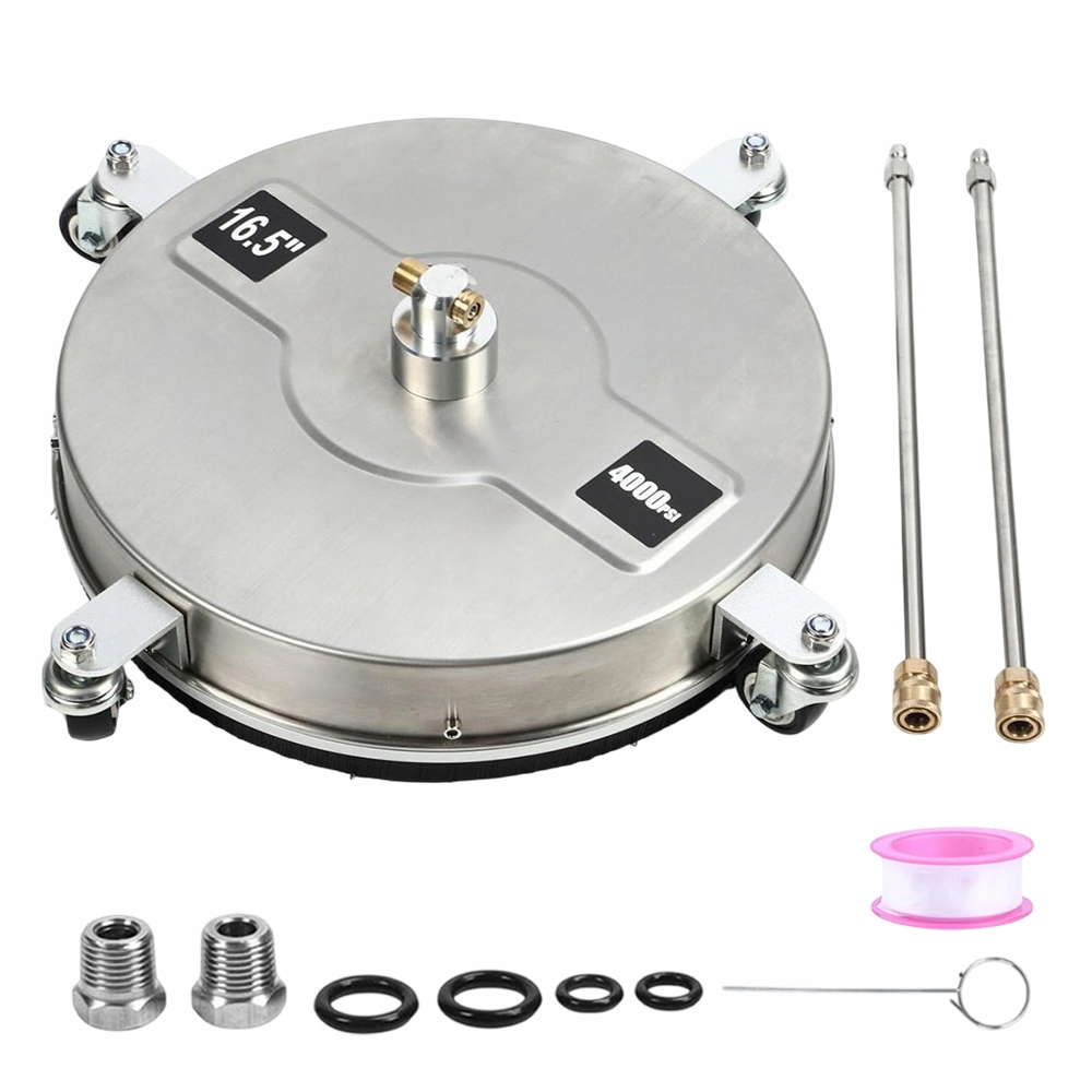 Rotační Tlakový Kartáč Na Mytí Terasových Kostek 16.5"