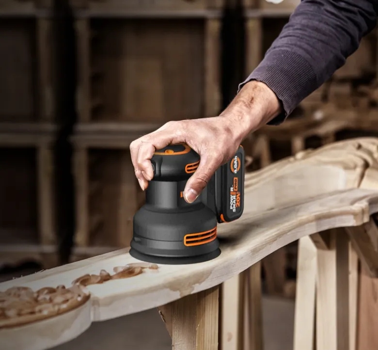 WORX SZLIFIERKA MIMOŚRODOWA 125mm WX823.9 Seria WX