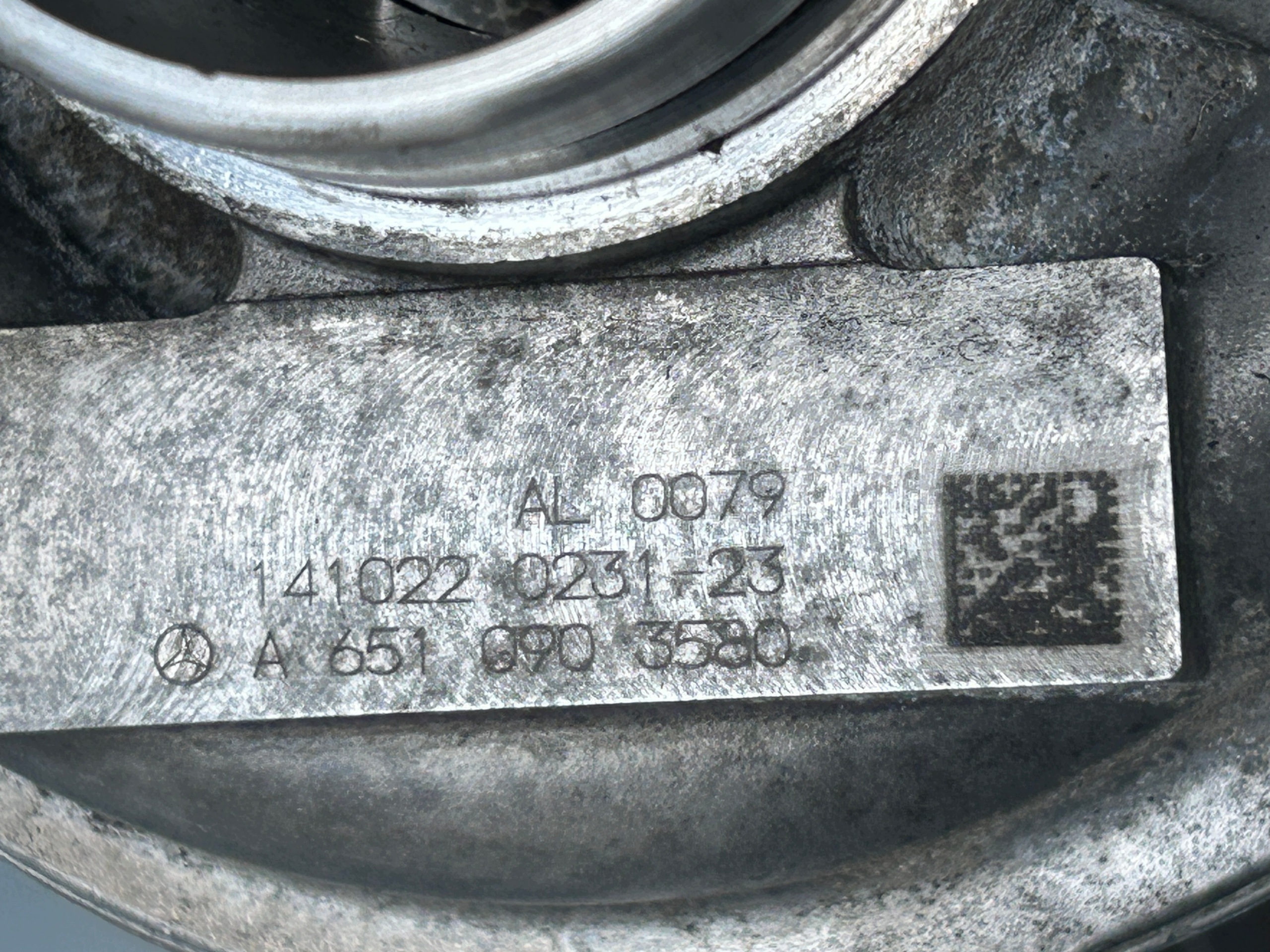 MERCEDES 2,2 CDI Turbolader A6510903580