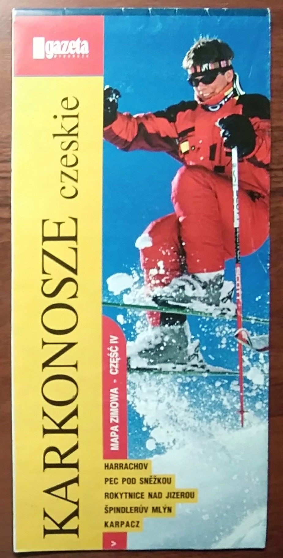 KARKONOSZE CZESKIE MAPA ZIMOWA cz. IV 2004 r. (7)