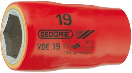 

Klucze nasadowe 6-kątne 1/2" izolowane 19mm