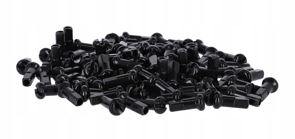 Nyple DT Swiss Pro Lock 14 mm mosiężne czarne x100 Model Pro Lock Brass