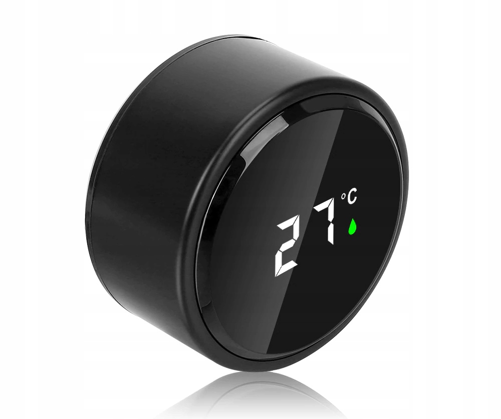 KUBEK TERMICZNY TERMOS BIDON LED TEMPERATURA SMART 500ml Kolor czarny