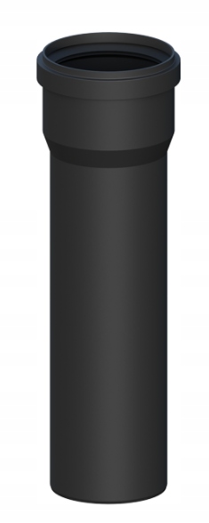 

Ricom rura 80 1 m czarna odporna na promienie Uv