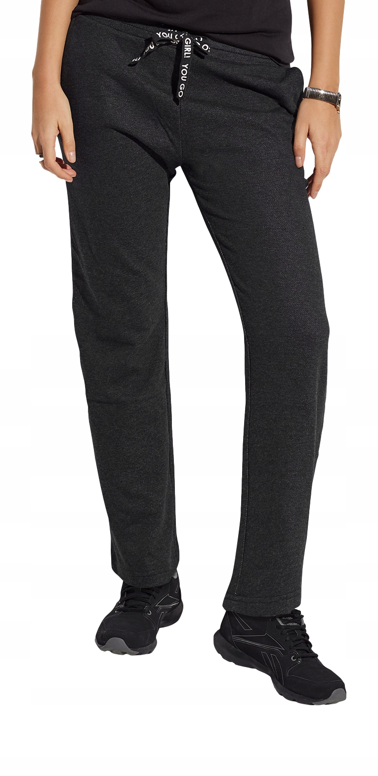 

Spodnie Damskie Dresowe bawełna Szare *L