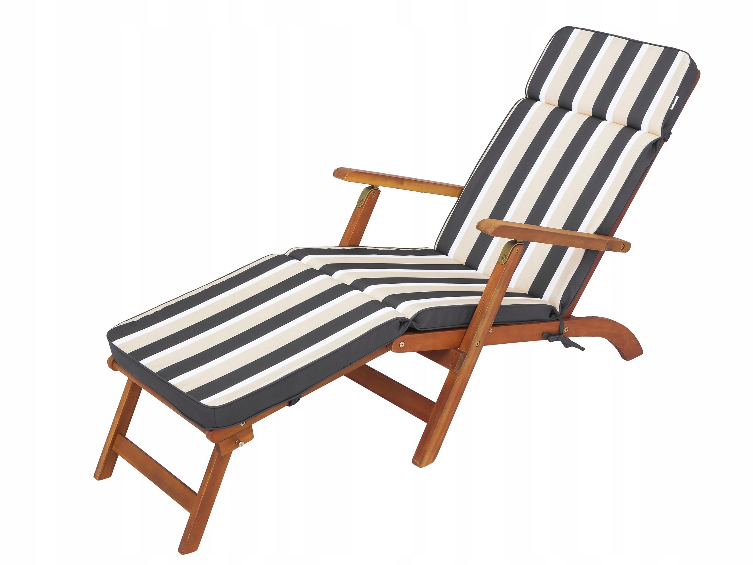 Vankúš na záhradné alebo plážové ležadlo 178 x 47 cm