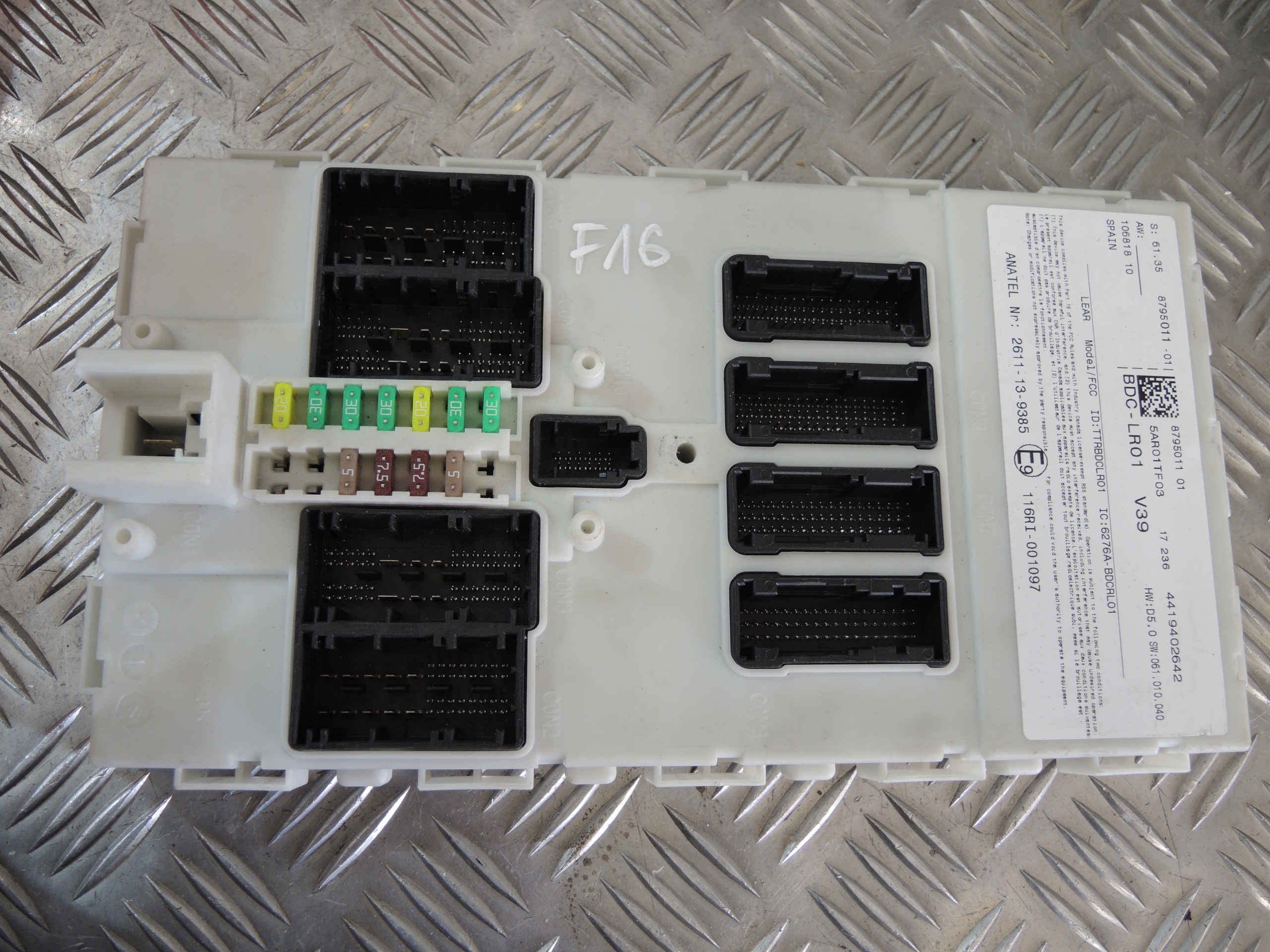 BMW X6 F16 3.0Xd MODUŁ FEM SKRZYNKA BSI 8795011
