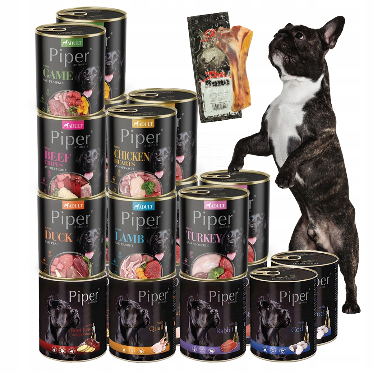 Levně Krmivo Dolina Noteci Piper 20x800g mix chutí Dárek