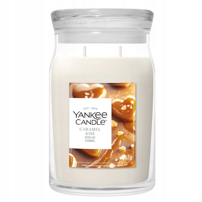Yankee Candle svíčka Caramel Kiss 567 g