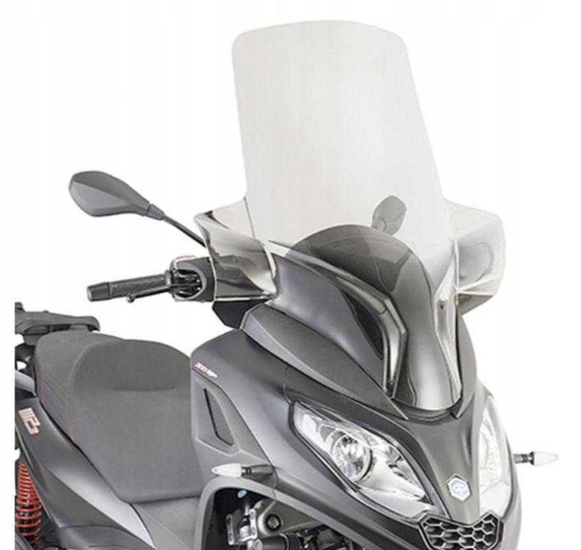 Kappa Sklo Piaggio MP3 300 Hpe '19-'21 84 X 69 CM Priehľadné