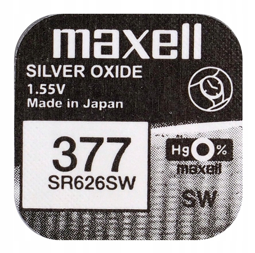 

Bateria Maxell Sr 626 Sw 377 376 cena za 1 szt
