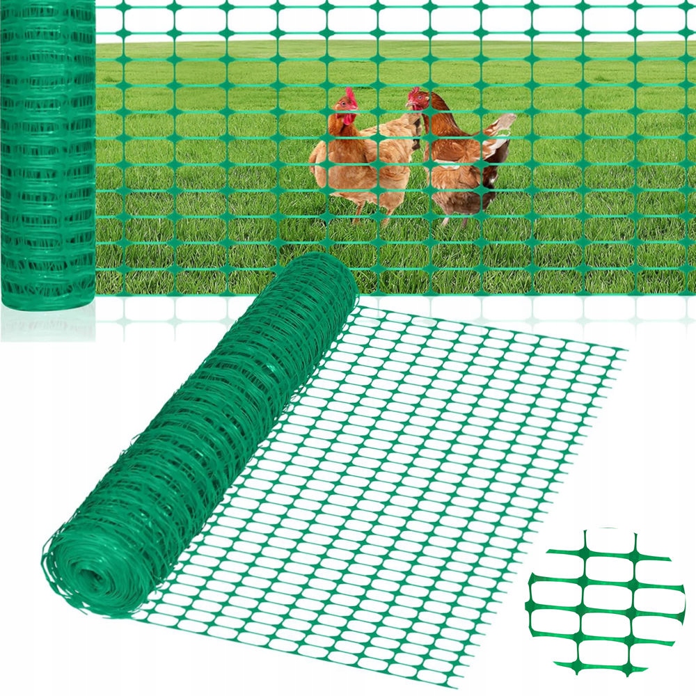 Plotová Záhonová Síť Pvc Zelená 1X30 M Plastová Do Bazénu Zahrada