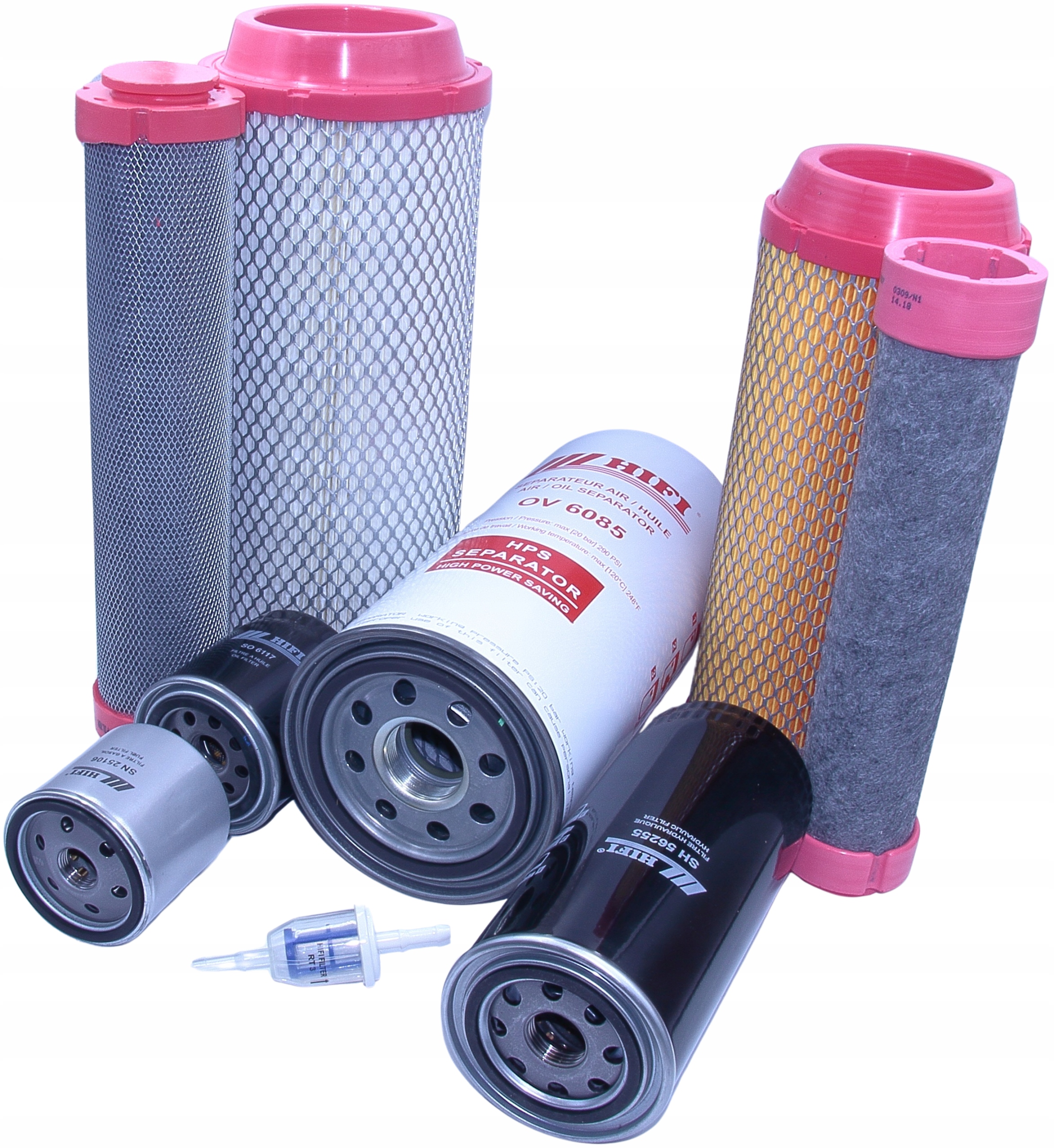 Filtry Atlas Copco Xas 88, XAS88 Kd, Xas 68 Kd, XAS68 kompresor komplet