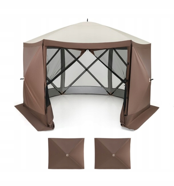 Altánok Turistický Záhradný 350x350 Pop Up Moskytiera Stan 6-STENNÝ