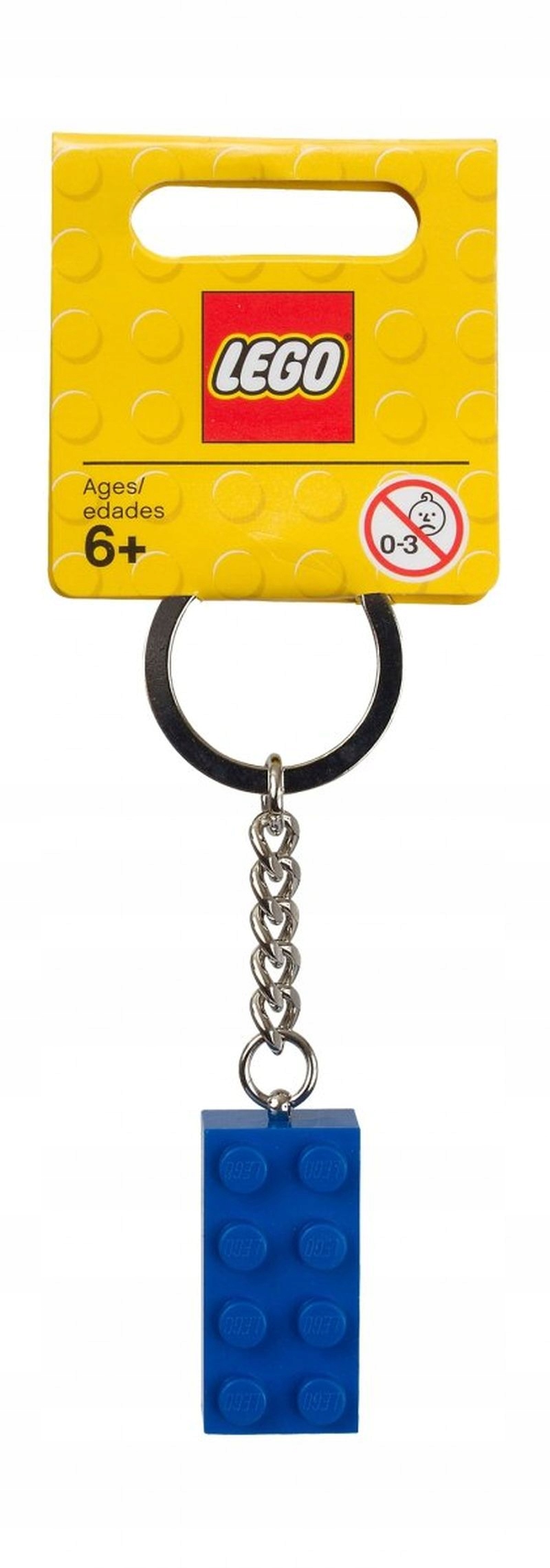 Brelok Lego 850152 z niebieskim klockiem