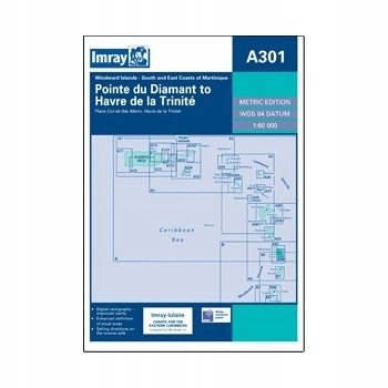 Imray A301 Martinique- South and East Coasts