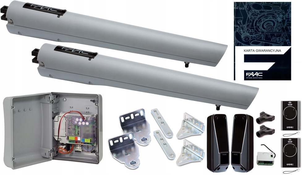 Napęd do bramy skrzydłowej - Faac S418 Handy 24V