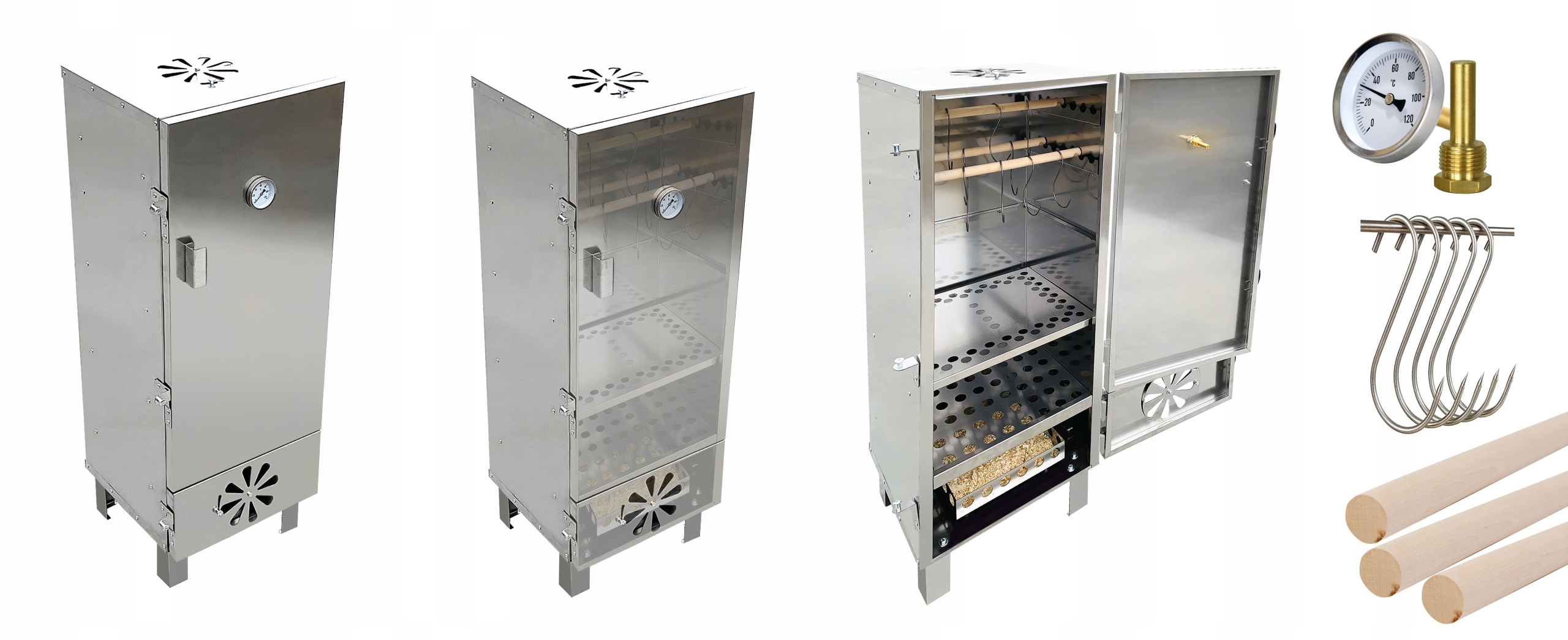 wędzarnia domowa nierdzewna ogrodowa wędzarka stal Kod producenta FW