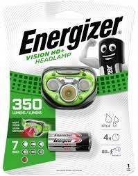 Latarka ENERGIZER VUSION HD 350 CZOŁÓWKA +BATERIE
