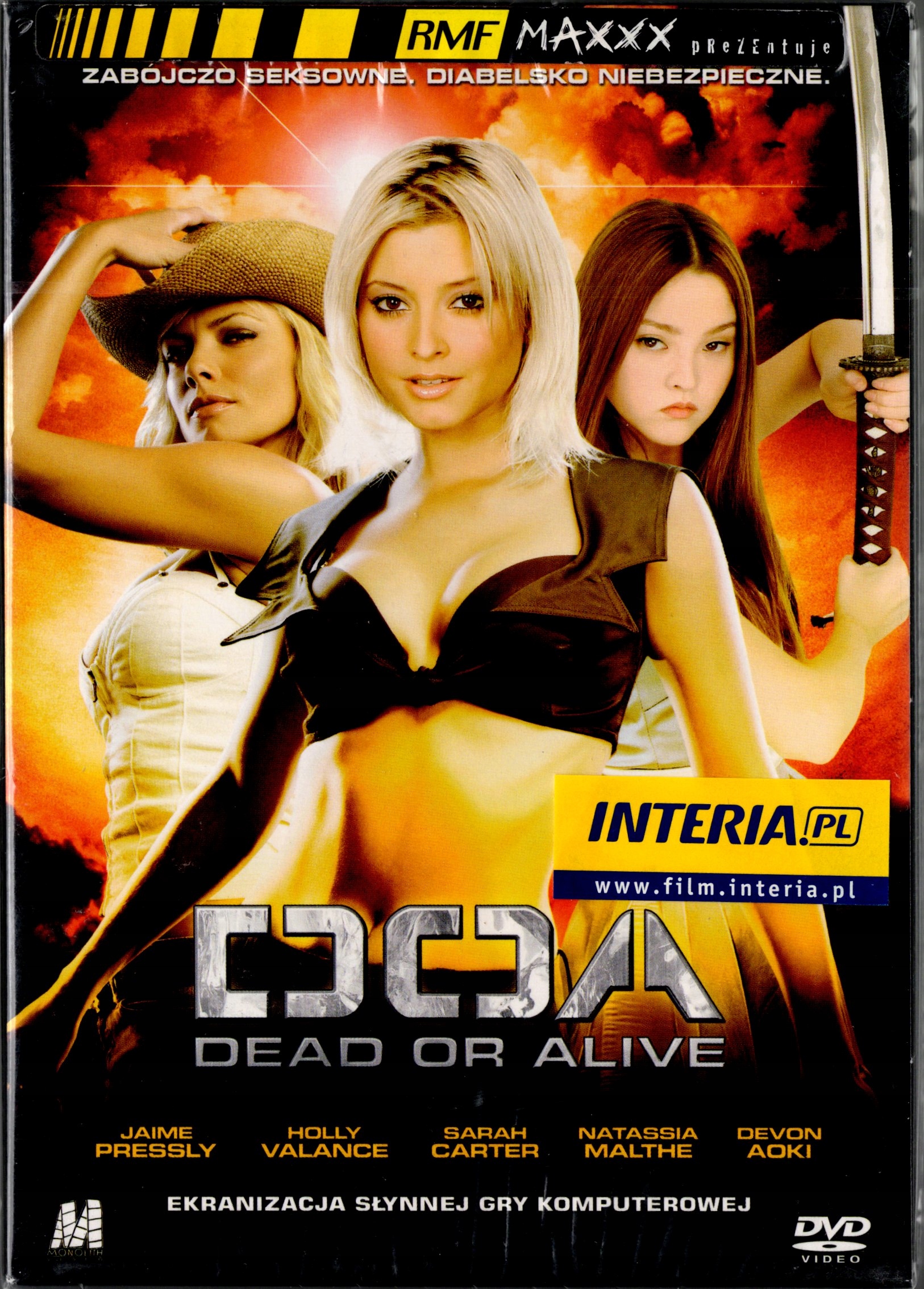 Doa Dead Or Alive [DVD] Folia