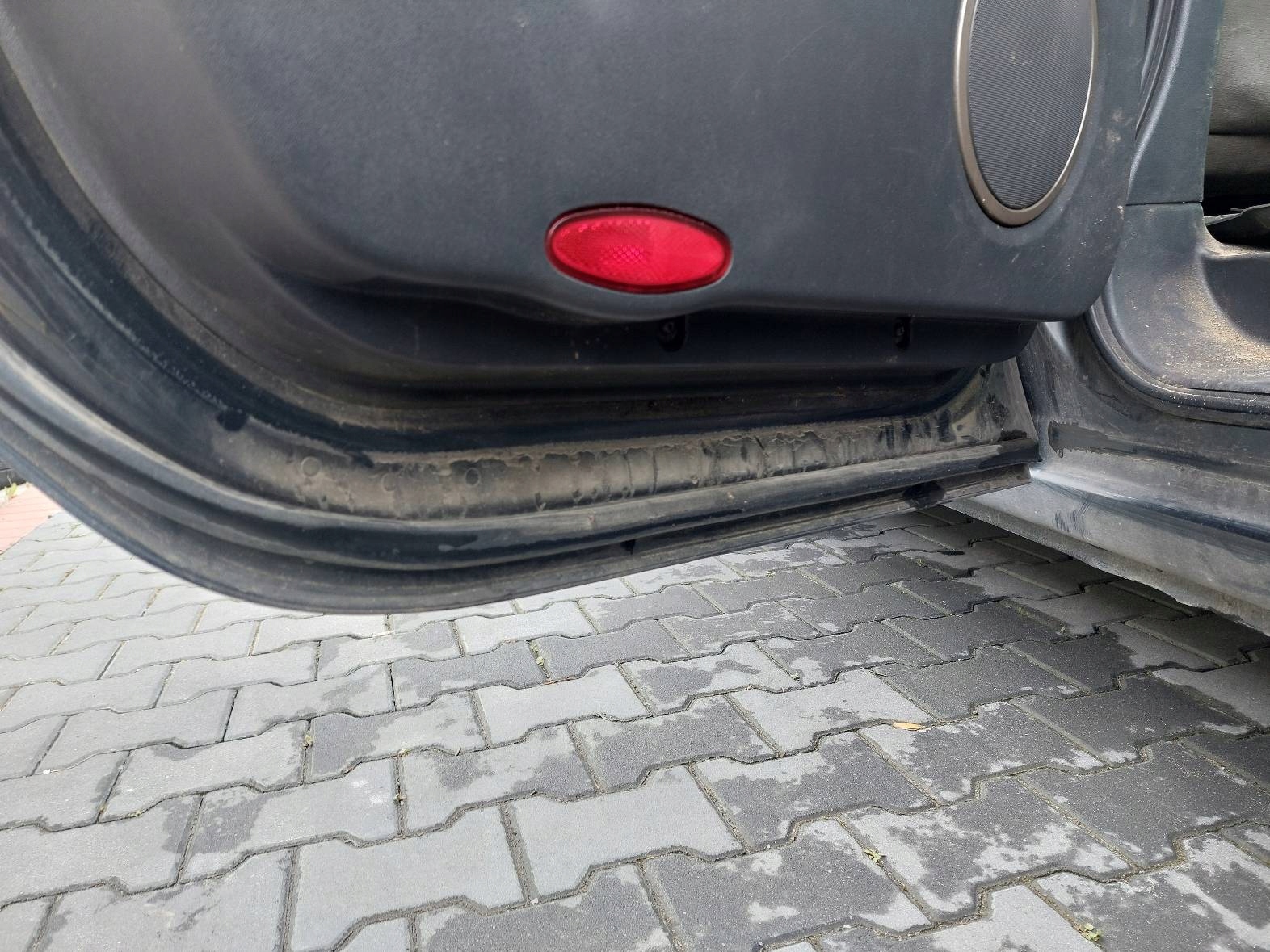 DRZWI KOMPLETNE LEWY TYŁ RENUALT ESPACE IV TEB66 Kolor szary