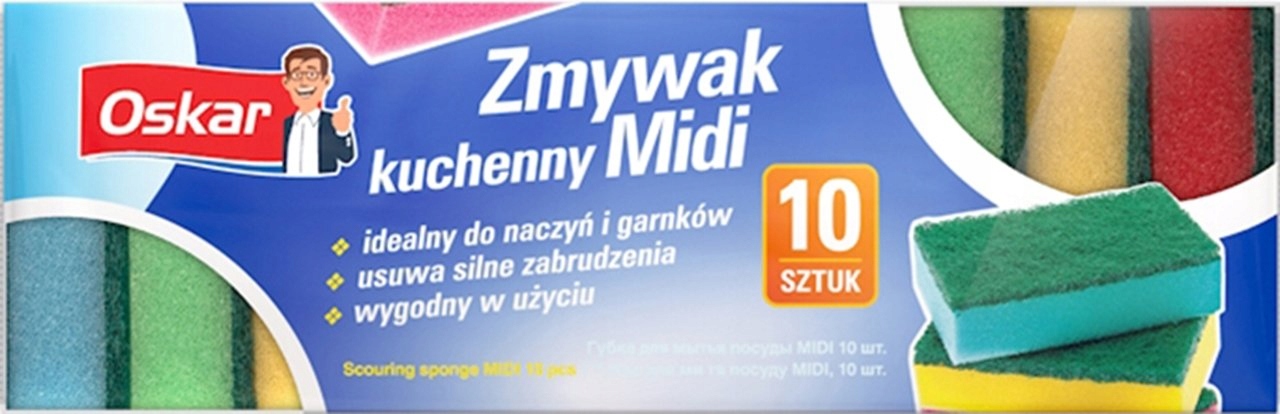 

Oskar Zmywak kuchenny Midi 10szt